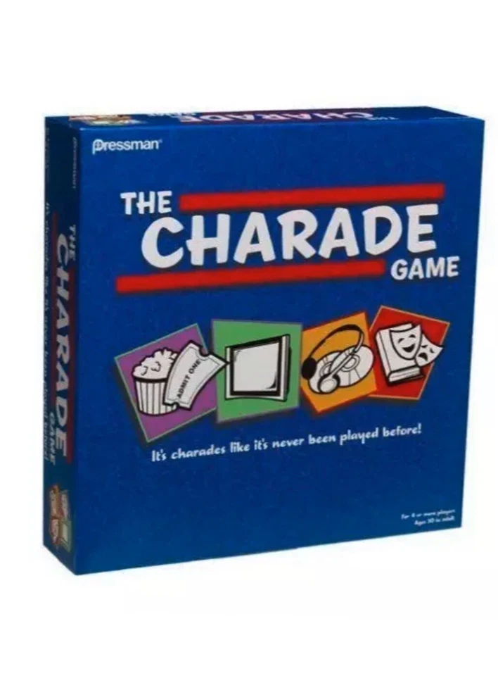2003 Pressman The CHARADE Game 4 Players Complete Cond