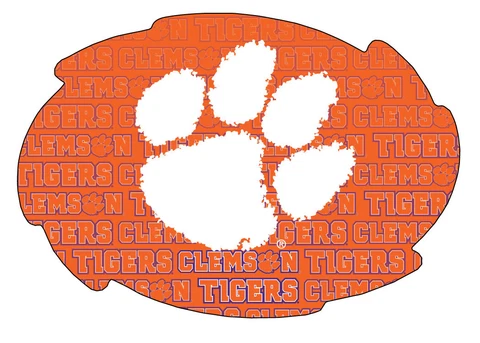 CLEMSON REPEAT SWIRL MAGNET-CLEMSON TIGERS CAR MAGNET-NEW FOR 2016! Cover