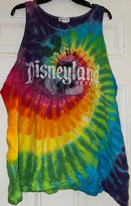 Camiseta sin mangas Disney Resort Mickey Mouse Tie Dye XXL - Imagen 1 de 5
