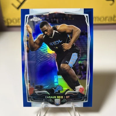 2014 Topps Chrome - Caraun Reid #215 Blue Refractor /199 (RC) - Image 1 of 4