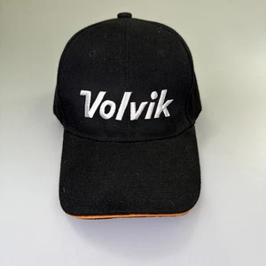 Gorra de béisbol Volvik Golf negra con labio naranja. OSFA ajustable - Imagen 1 de 4