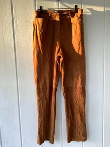 Harold’s Damen Wildleder Lederhose britisch hellbraun Größe 10 gefüttert gebraucht, in einwandfreiem Zustand - Bild 1 von 11