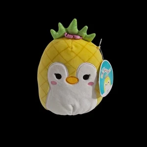 Original Squishmallow Piper Penguin Maui Pineapple 7. 5" 2021 NWT KellyToy Soft - Picture 1 of 24