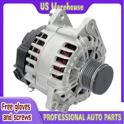 New Alternator Replacement For Nissan 2007-2015 Altima Sentra Rogue 23100-JA02A - Image 1 of 4
