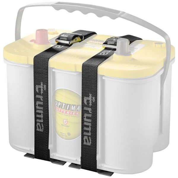 Supporto per batteria OPTIMA 4,2 e 5,2 kit di montaggio cinghia cinghia supporto batteria - Immagine 1 di 1