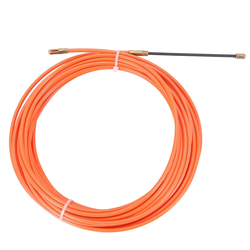 Dispositivo Guida Arancione 4Mm Nylon Cavo Elettrico Estrattore Canale Snake Rodder9727 - Immagine 1 di 1