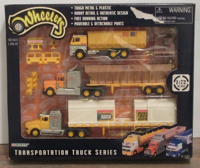 NIB Kentoys  Wheelers 1:72  scale  Construction Truck Series set - Image 1 of 4
