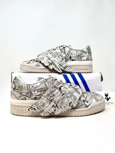 Adidas x Jeremy Scott Forum Wings 1.0 Low ADV Money Cash - Taglia 10.5 Uomo - NUOVO - Foto 1 di 8