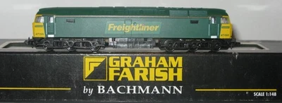 Graham Farish N 371229 Freightliner Green/Yellow Ends Class 47/0 47150 - Image 1 of 4