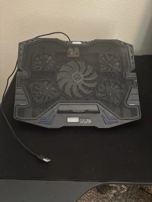 soporte ajustable para portátil con ventilador de refrigeración Foto 1 de 3