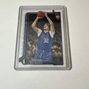 Cooper Flagg Topps Rookie Card 2025-2026 #201 Mavericks Flag RC - Picture 1 of 2