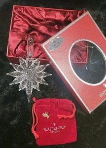 2006 Waterford Crystal Annual Snowstar Christmas Ornament 140016 Irland  - Bild 1 von 17