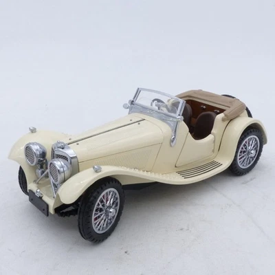 Franklin Mint 1:24 D1B4215 Jaguar SS-100 (1936) beige in Tüte o. EX8111 - Bild 1 von 2