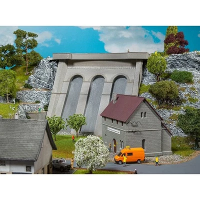 Faller 130943 Elektrizitätswerk mit Staumauer Spurweite H0 - Bild 1 von 4