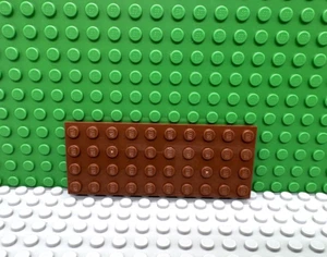 Lego 1 Placa Base Marrón Rojizo 4x10 NUEVO - Imagen 1 de 1