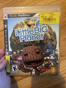 LittleBigPlanet (Sony PlayStation 3, 2008) incluye estuche, disco e inserciones - Imagen 1 de 4