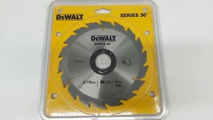 LAMA DEWALT PER SEGHE CIRCOLARI MANUALI SERIE 30 7000RPM DT1146 170X30X2.4 - Foto 1 di 1