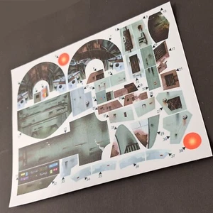 Star Wars - Slave 1 - Power of the Force (1996) Ersatzaufkleber - Bild 1 von 4