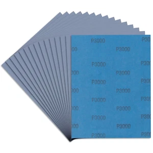 Sandpaper 3000 Grit, Wet Dry Sanding Sheets, High Performance Sand Paper for Woo - Picture 1 of 12