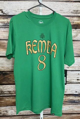 Kemba Walker Boston Celtics Tshirt Sz Large Green 47 Brand New Cover