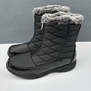 Sporto Esther Waterproof Winter Bootie Women's Black Size 9.5 - Picture 1 of 6
