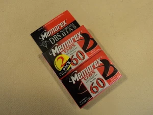 Memorex DBS Normal Bias Audio Kassette 2er-Pack DBS 60 60 Minuten TAAU-MEDBS60 - Bild 1 von 1