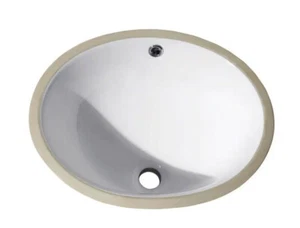 Fregadero de baño Avanity CUM16 blanco de 16" con desbordamiento - Imagen 1 de 2