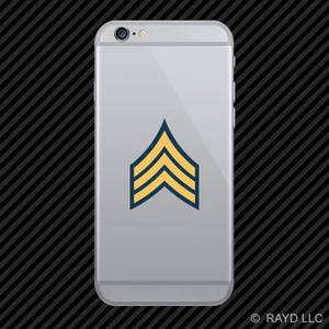 E-5 Sergeant Insignia Cell Phone Sticker Mobile united states army - Picture 1 of 1