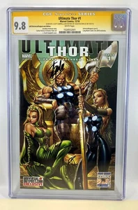 ULTIMATE THOR #1 RUPPS EXCLUSIVE J SCOTT CAMPBELL & STAN LEE CGC SS 9.8 MARVEL - Picture 1 of 1