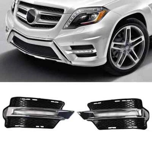 2PCS Per Benz classe GLK X204 2014-15 LED DRL luce diurna fendinebbia pannello - Picture 1 of 13