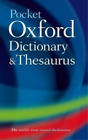 Oxford Languages Pocket Oxford Dictionary and Thesaurus (Hardback)