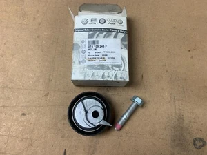 GENUINE VW Transporter LT 2.4D 2.5 TD Timing Cambelt Tensioner Pulley 074109243F - Picture 1 of 1