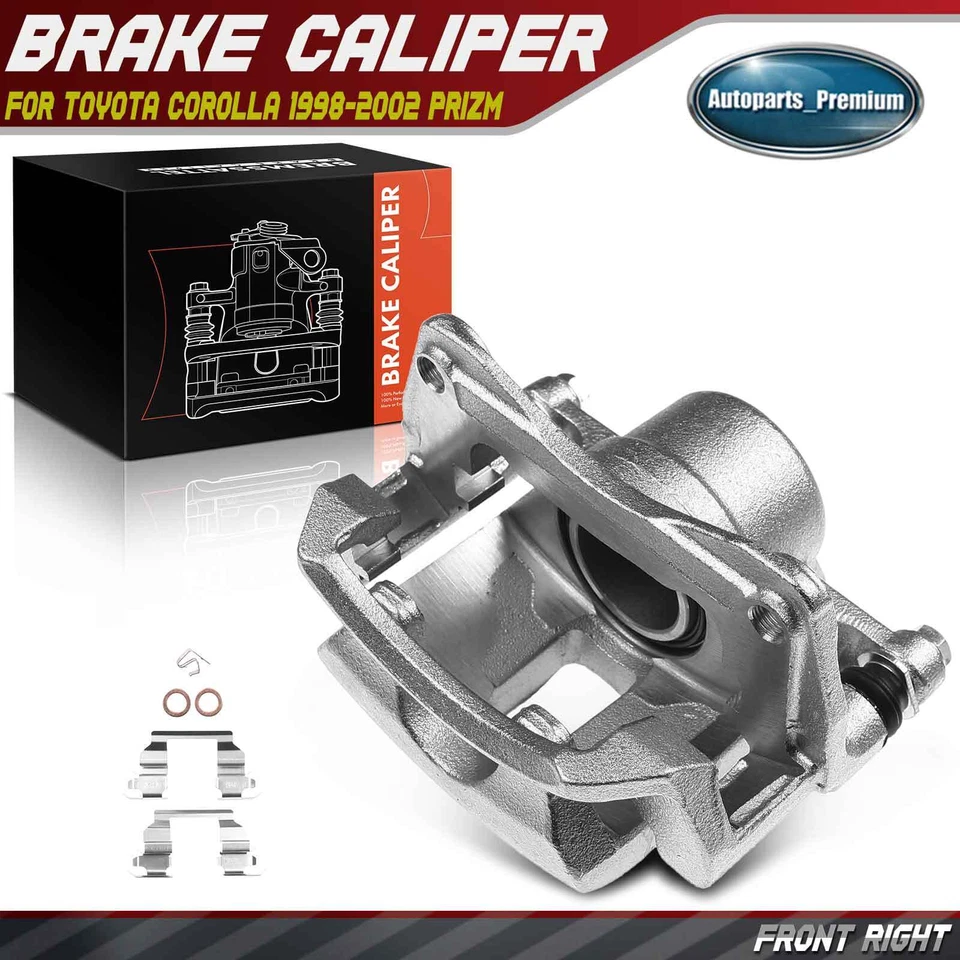 Pinza de freno de disco con soporte para Toyota Corolla 1998-2002 Prizm delantera derecha Foto 1 de 4