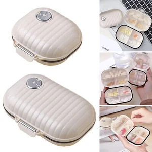Daily Weekly Pill Box Organizer Case Medicine Travel Storage Dispenser Portable - Picture 1 of 17