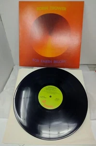Robin Trower For Earth Below Vinyl Record Chrysalis 1975 CHR 1073 Very Good - Picture 1 of 13