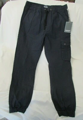 Men's "Cherokee" Size M, Navy, RipStop, Pull On, Drawstring Waist, Cargo, Jogger - Image 1 of 4