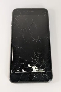 Apple iPhone 8 Plus BLACK A1864 64GB- Cracked/ Disabled- Read Ad - Picture 1 of 7
