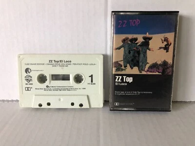 ZZ Top EL LOCO Original 1981 Warner Brothers Cassette NO Bar Code - Image 1 of 4