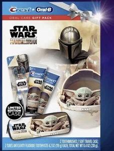 Crest + Oral B Kids Star Wars the Mandalorian Gift Pack - Picture 1 of 5
