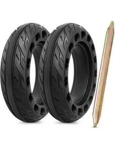 2Pcs 200x50 Solid Tires,8 inches Electric Scooter Wheels Front or Rear Replaceme - Picture 1 of 3