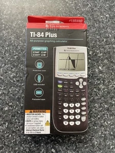 NEW Texas Instruments TI-84 Plus Graphing Calculator - FREE SHIPPING - Picture 1 of 4