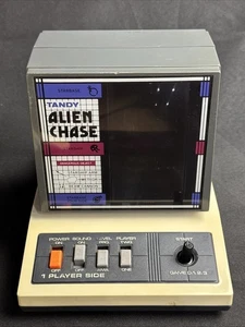 *RARO* 1984 Tandy Alien Chase RadioShack Vintage Arcade da Tavolo Testato FUNZIONANTE! - Foto 1 di 13