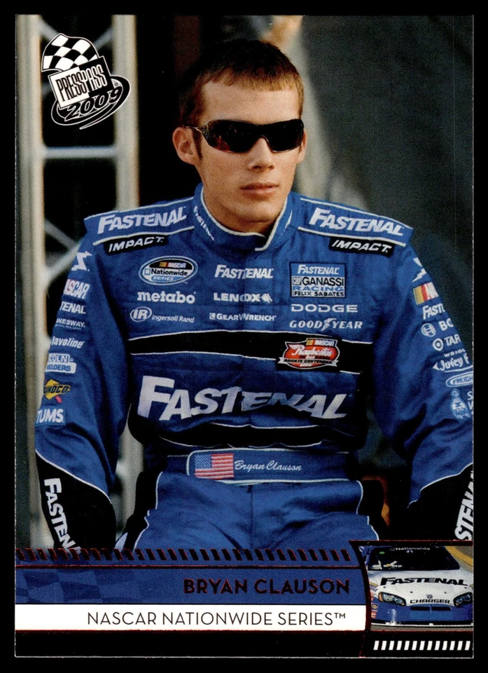 2009 Press Pass Red #41 Bryan Clauson - Image 1 of 2