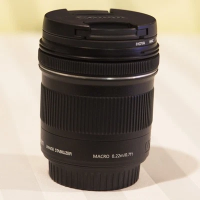 SIGMA Zoom 17-50mm 1: 2.8 EX DC OS HSM 077 Lens for Canon EOS w/ Hood excellent  - Image 1 of 4