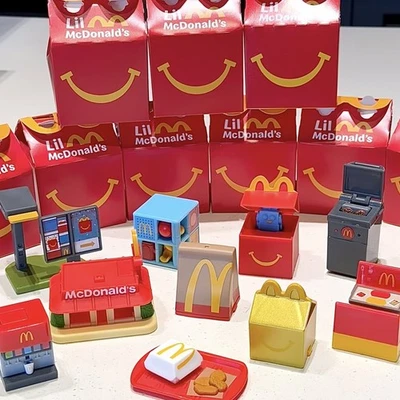 Lil Mc Donalds Minature Kids Set Happy Meal Toys 2025 McDonald's Little Gifts - image 1 of 4
