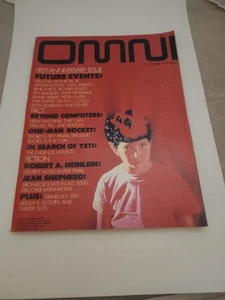 VTG Omni Magazine October 1979 World's First Private Spaceship No Label - Picture 1 of 3