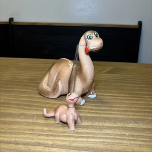Vintage Kreiss Crazy Eyes Dinosaurier & Baby Leine Figur Japan - Bild 1 von 18