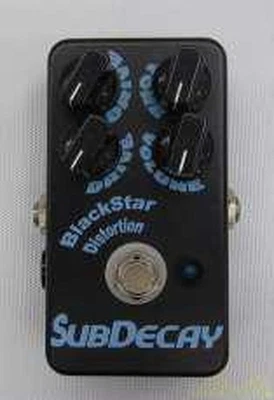 SUBDECAY BLACKSTAR Distortion Effects Pedal High Gain Used JP - Image 1 of 4