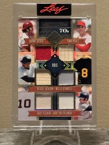 2025 Leaf Seasons In The Sun Decade Dominators 70's 16/20 Bench Jackson Stargell - Picture 1 of 2