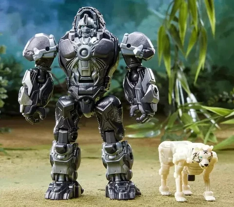 Transformers: Rise of the Beasts Optimus Primal & Arrowstripe Action Figures New Cover
